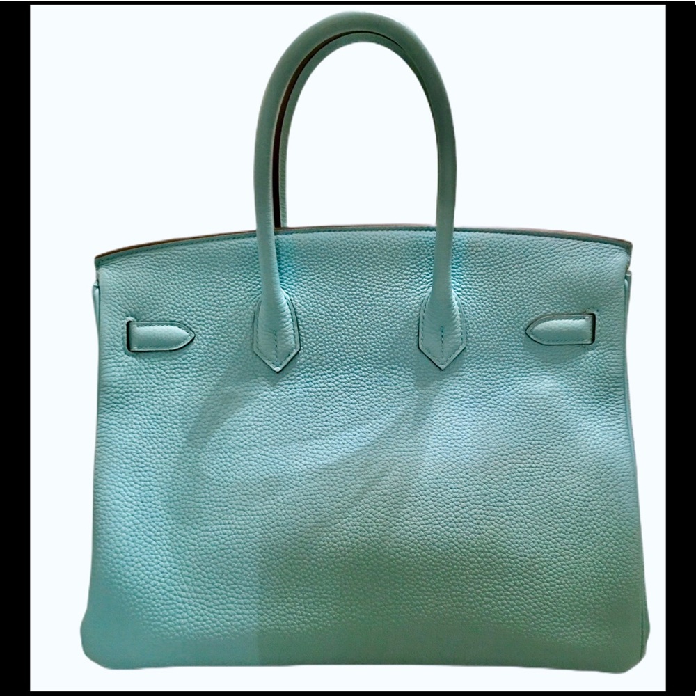 Hermes Birkin Bleu Atoll Receipt, Authenticated 👜 - Picture 3 of 9